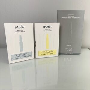 Babor Ampoule Concentrates Set 7 Radiance Resurface 1 Hydra Plus, 1 Perfect Glow